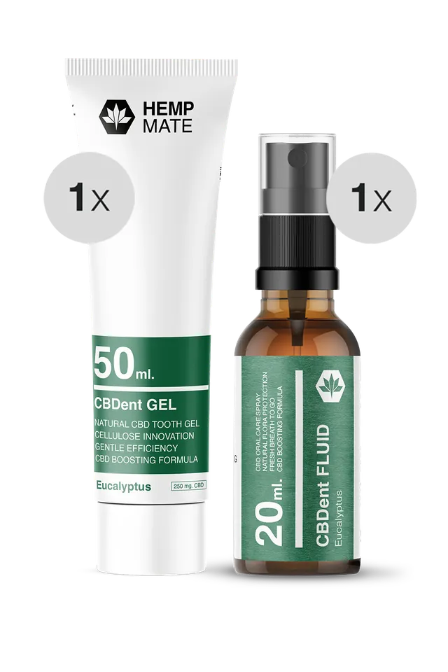 HEMPMATE Dental Duo Eucalyptus