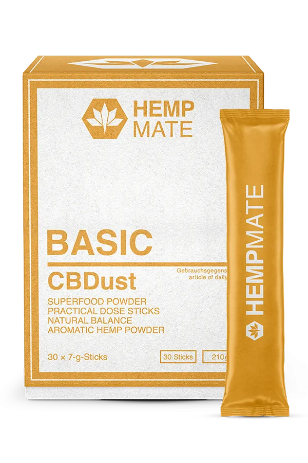 HEMPMATE CBDust prášok BASIC