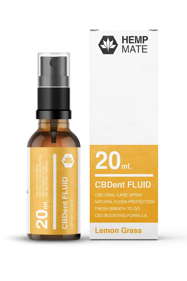 HEMPMATE CBDent Fluid Lemon Grass