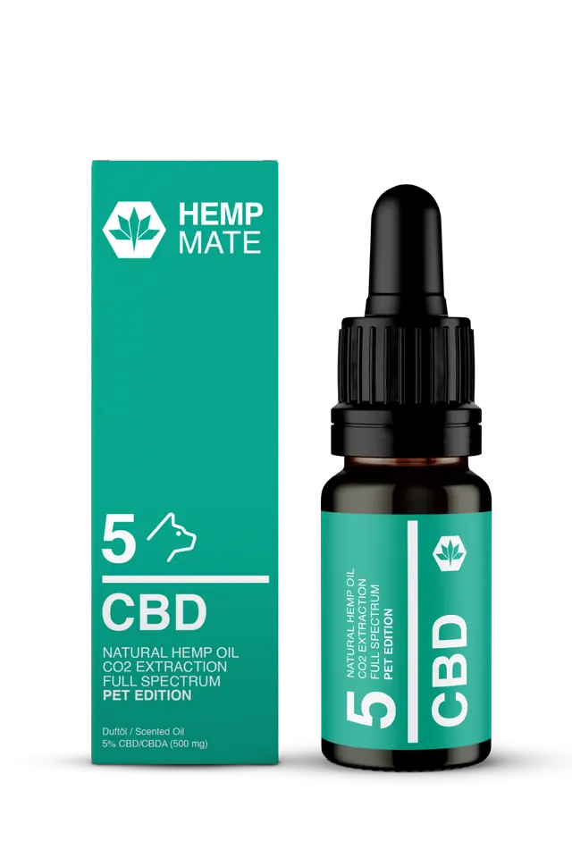HEMPMATE CBD olej pre domáce zvieratá 5 mg