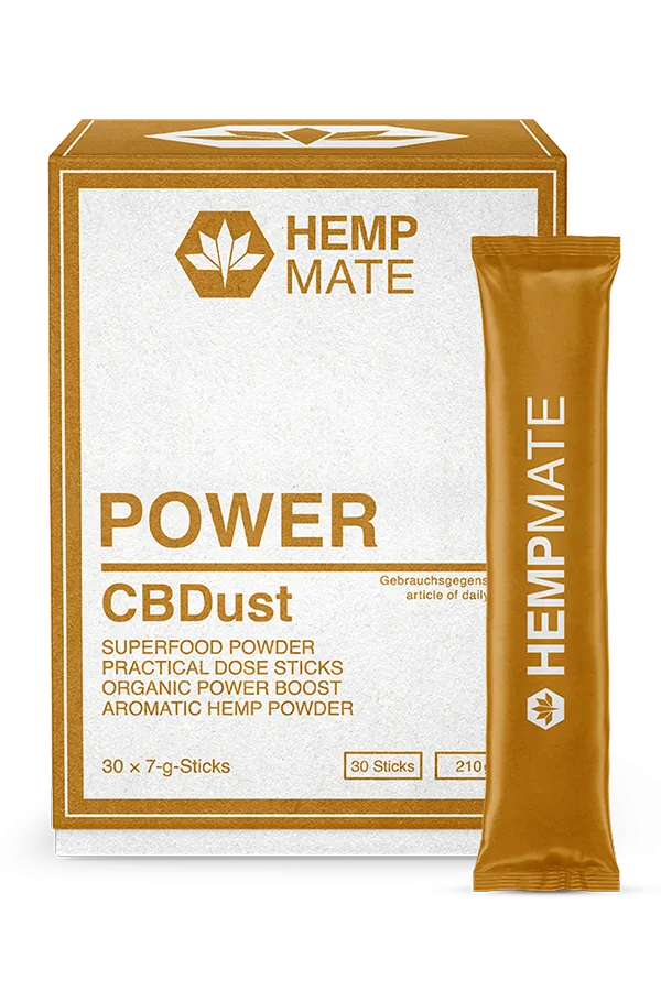 HEMPMATE CBDust prášok POWER