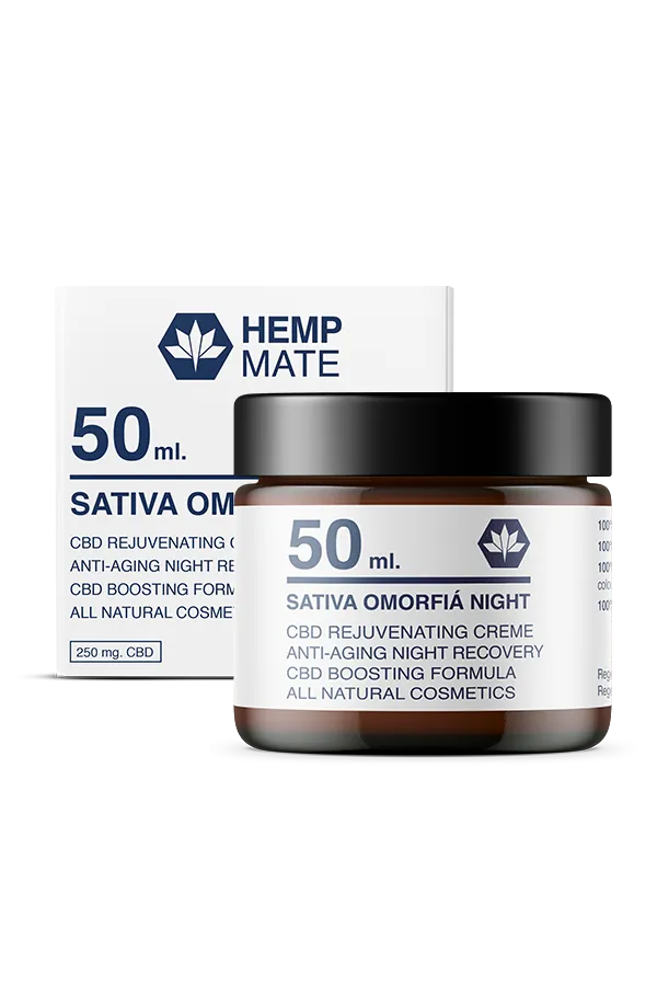 HEMPMATE Sativa Omorfiá nočný regeneračný krém