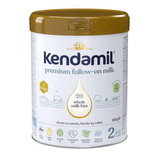 Premium pokračovacie dojčenské mlieko 2 HMO Kendamil 800g
