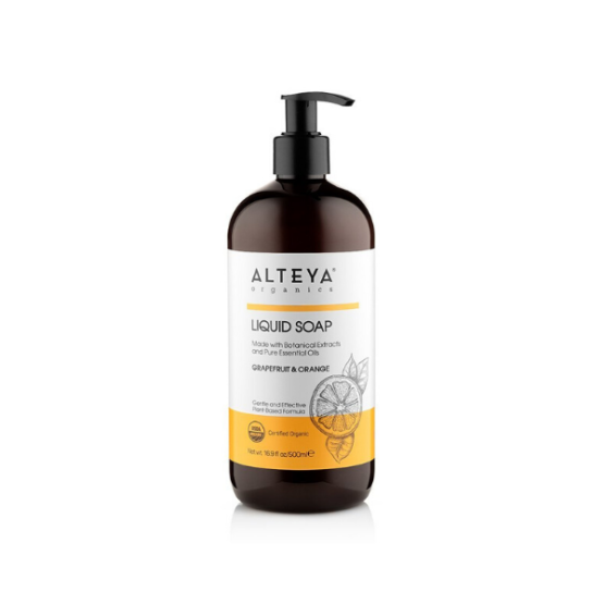 Tekuté mydlo Grapefruit a Pomaranč Alteya Organics 250 ml