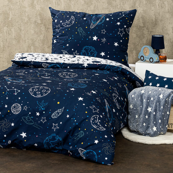 4Home Bavlnené obliečky In Space
