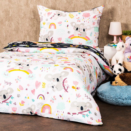 4Home Bavlnené obliečky Koala rainbow