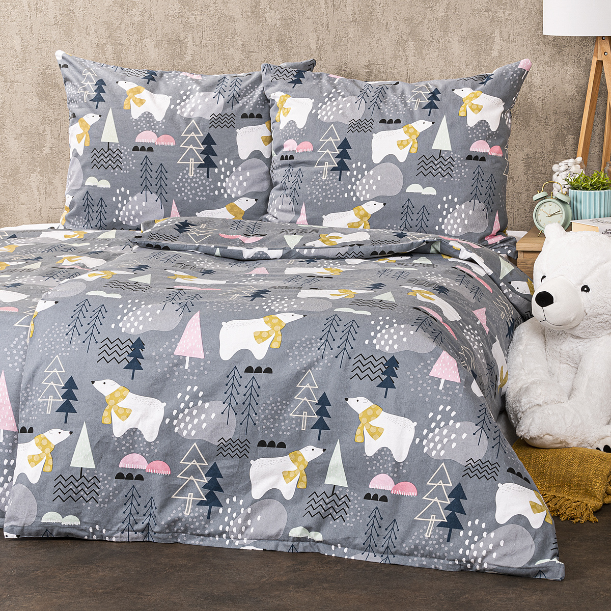 4Home Flanelové obliečky Nordic Bear