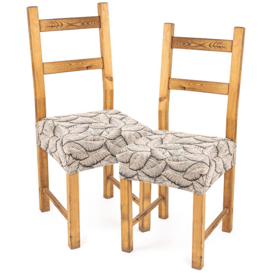 4Home Napínací poťah na sedák na stoličku Comfort Plus Nature