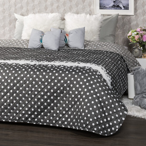 4Home Prehoz na posteľ Dots