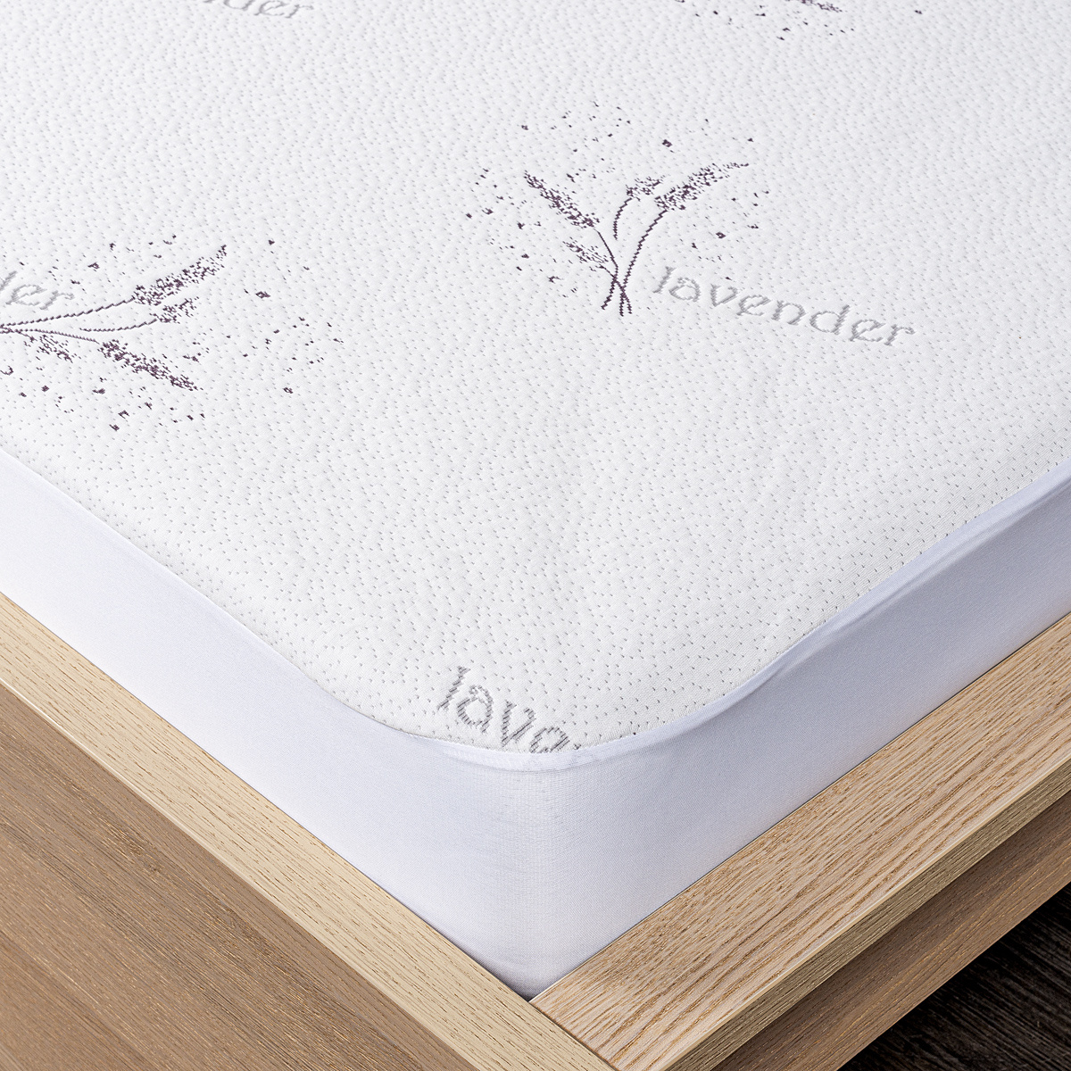 4home Lavender Chránič matraca s lemom