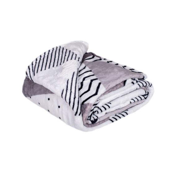 Jahu Deka XXL / Prehoz na posteľ Triangle grey