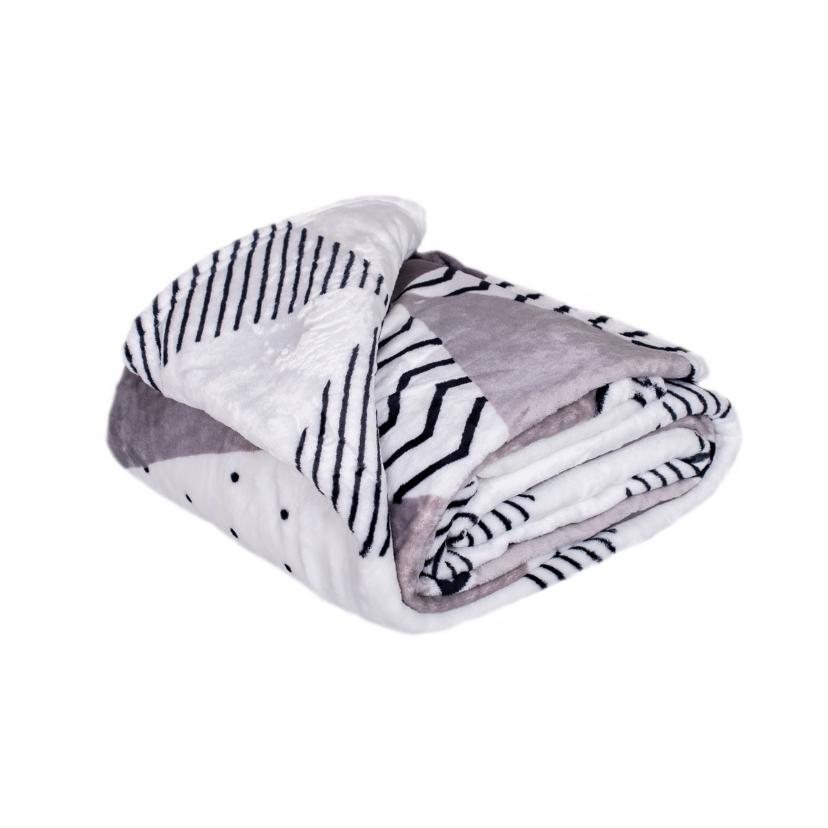 Jahu Deka XXL / Prehoz na posteľ Triangle grey