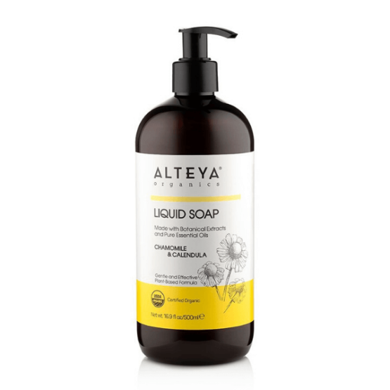 Tekuté mydlo Harmanček a Nechtík Alteya Organics 500 ml