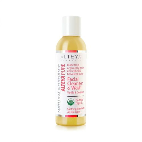 Čistiaci gél na tvár Vanilka a geranium Alteya Organics 150 ml