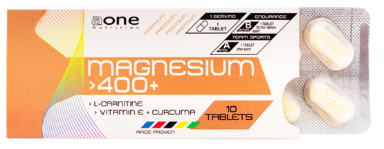Magnesium 400+ žuvacie tablety