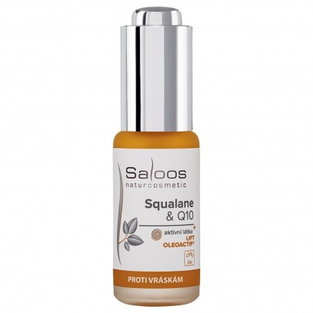 Rastlinný elixír BIO Squalene + Q10 SALOOS Naturcosmetics 20 ml