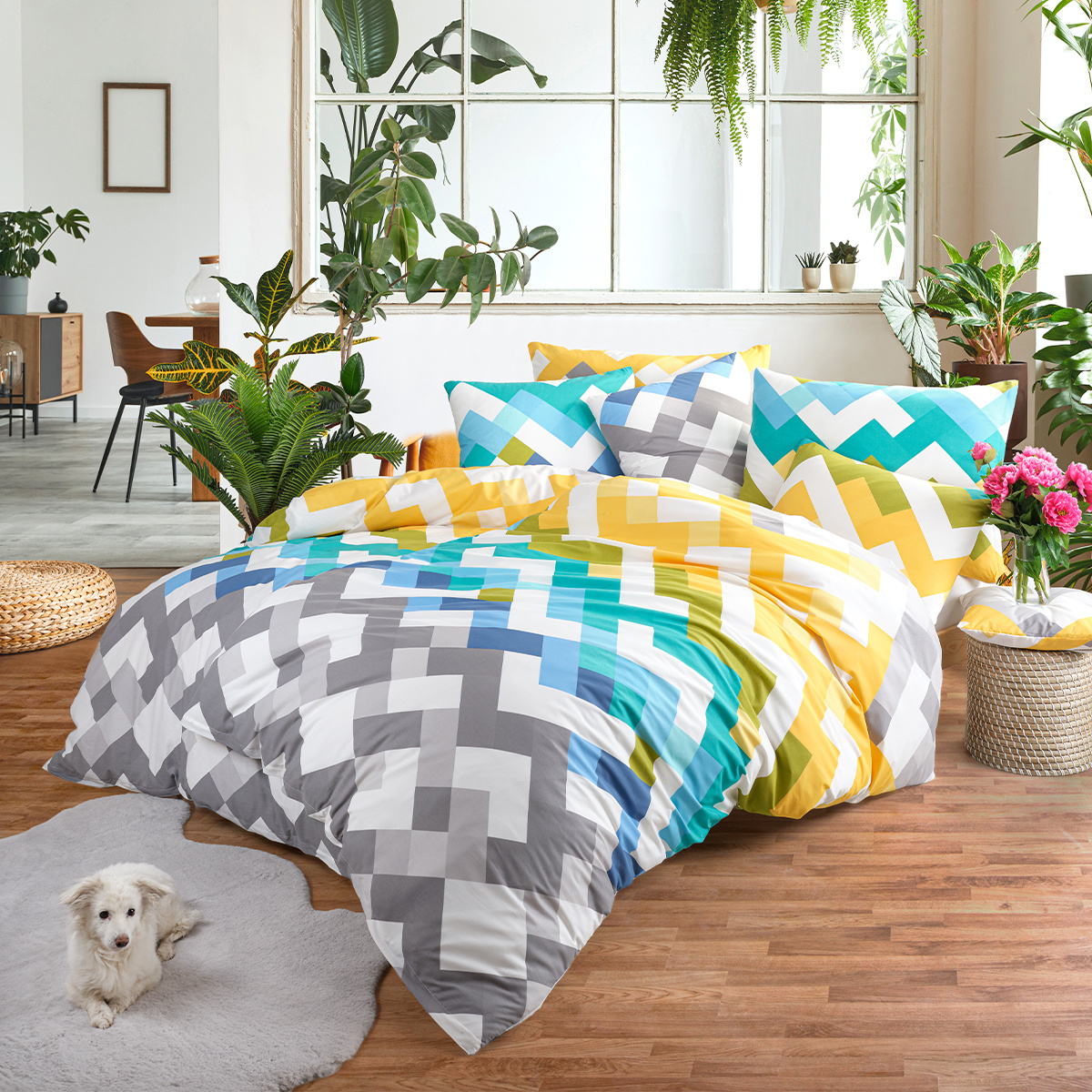 4Home Bavlnené obliečky Chevron