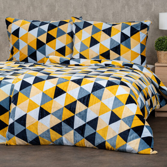 4Home Obliečky mikroflanel Scandi triangle