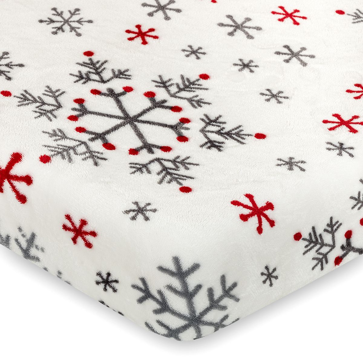 4Home prestieradlo mikroflanel Snowflakes
