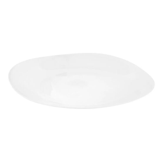 Altom Sada plytkých tanierov z opálového skla White harmony 28 cm