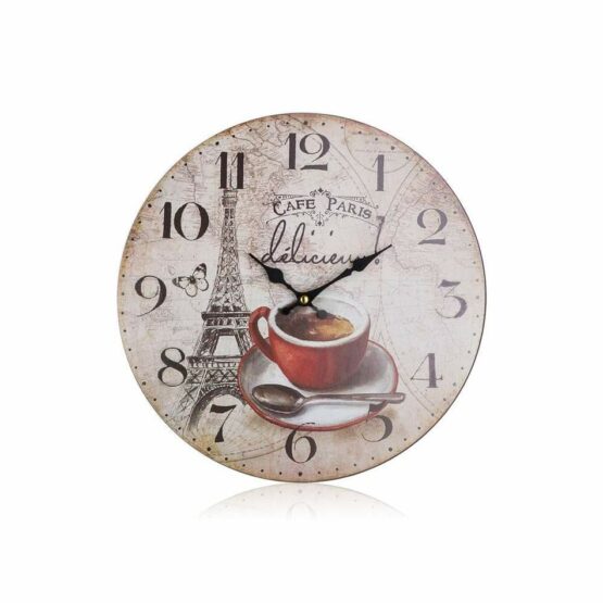 Nástenné hodiny Cafe Paris