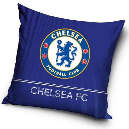 Carbotex Obliečka na vankúšik Chelsea FC Blue Erb