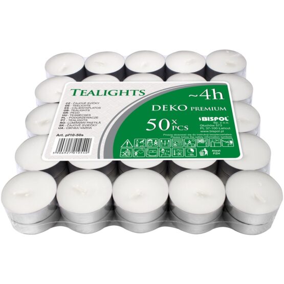 Sada čajových sviečok Deko premium