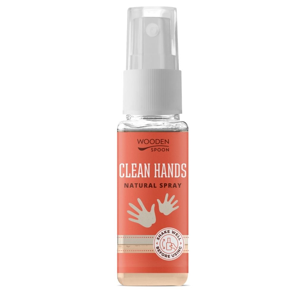 Prírodný dezinfekčný čistiaci sprej na ruky Wooden Spoon 50ml