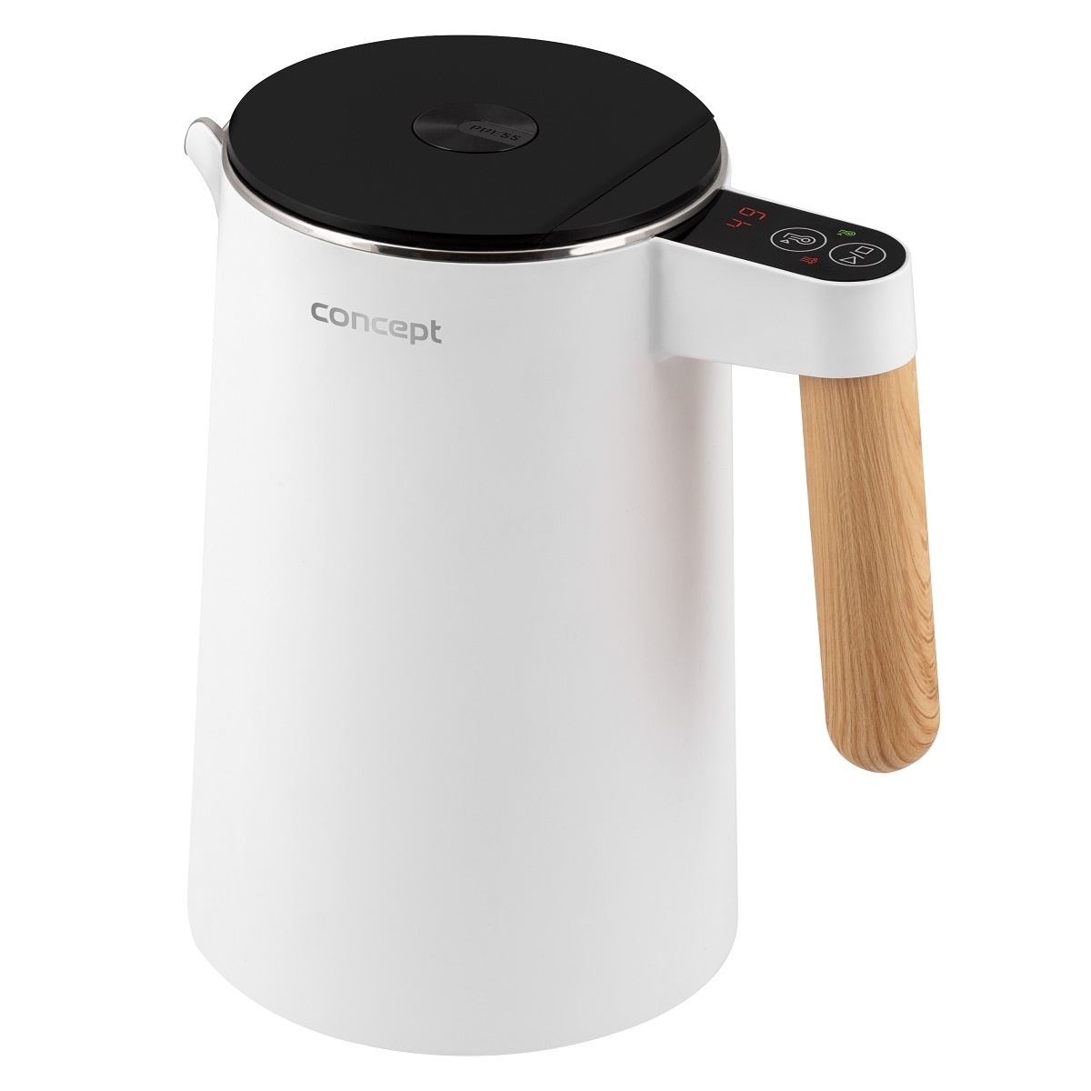 Concept RK3300 rýchlovarná kanvica nerezová Salt & Pepper 1