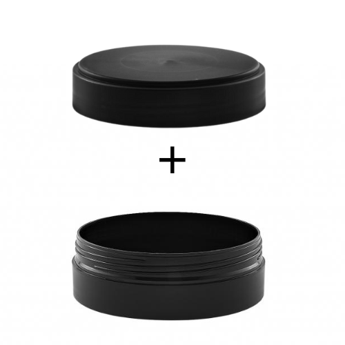 Plastová dóza na balzam čierna 50ml