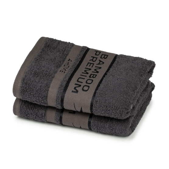 4Home Uterák Bamboo Premium tmavosivá