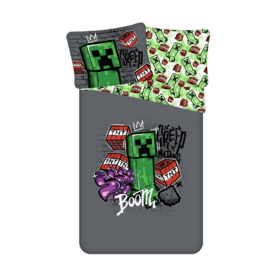 Jerry Fabrics Bavlnené obliečky Minecraft Metro Art