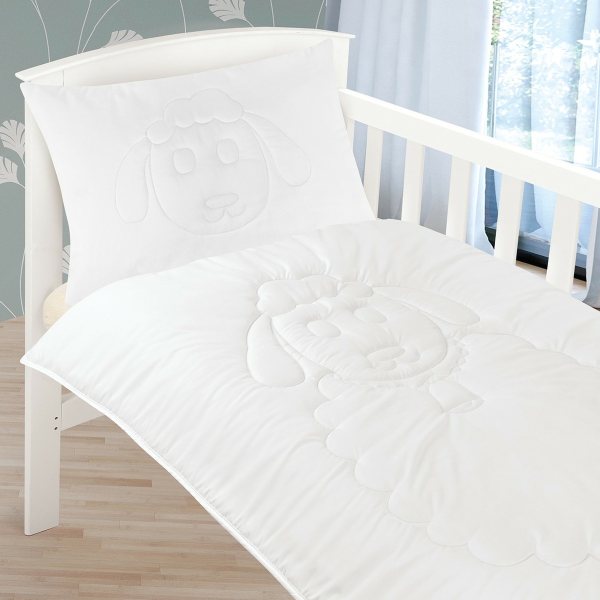 Bellatex Detský set prikrývky a vankúša Ovečka