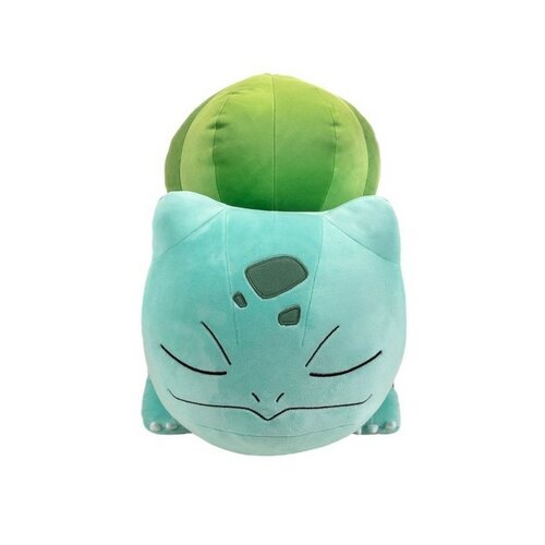 Plyšový pokémon Bulbasaur spiaci