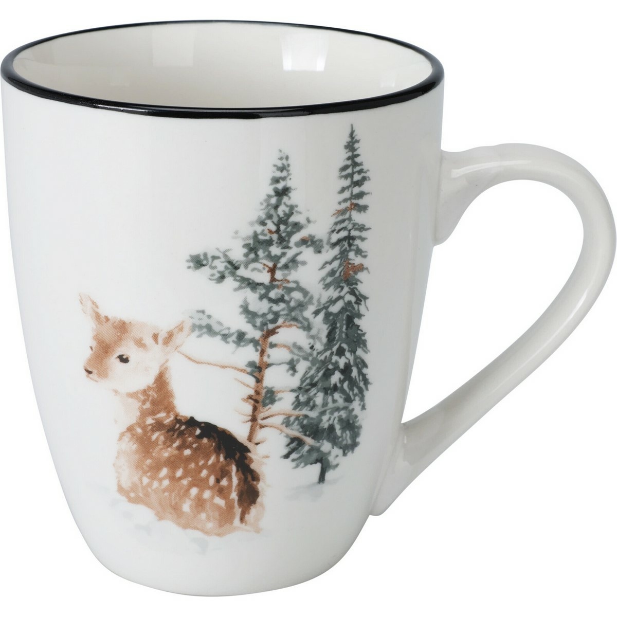 Porcelánový hrnček Winter Fawn