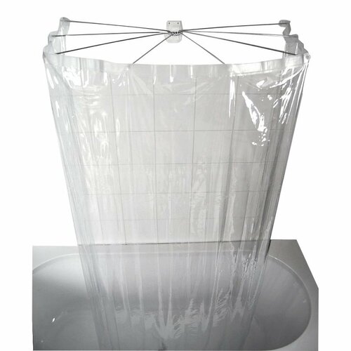 RIDDER 58200 Ombrella skladacia sprchová kabína 100 x 70 cm