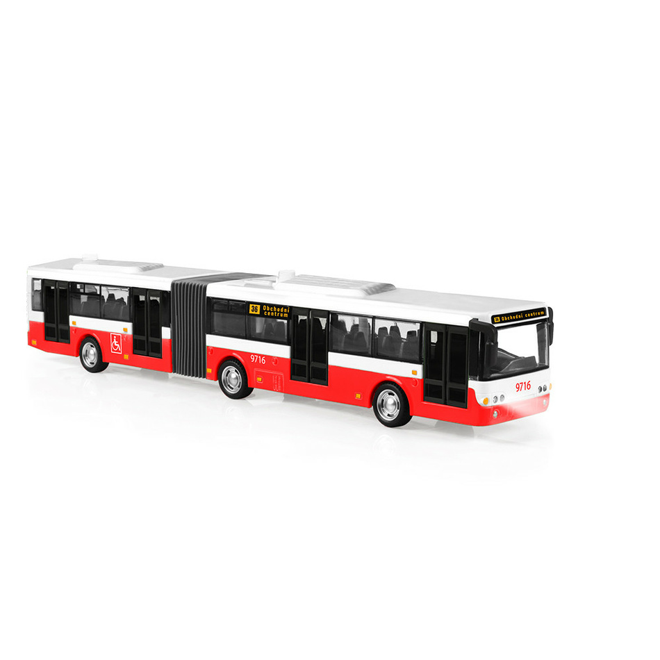 Rappa Kĺbový autobus so zvukom červená