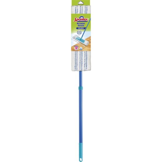 Mop s teleskopickou tyčou Spontex Microwiper Abrasive