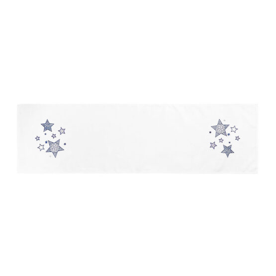 Boma Trading Vianočný behúň Blue stars