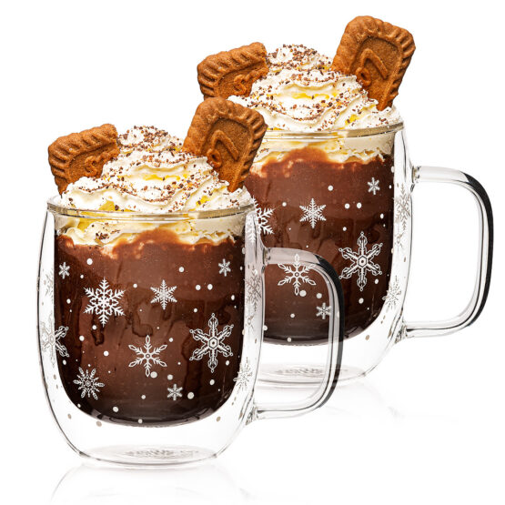 4Home Termo pohár Hot&Cool Snowflake 350 ml