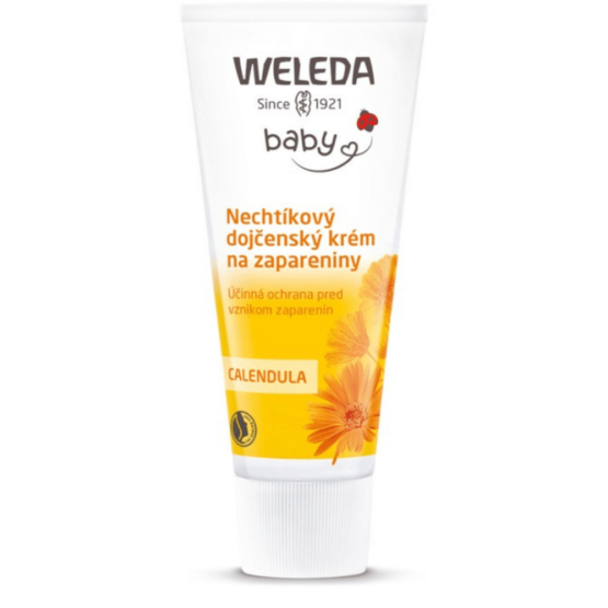 Nechtíkový dojčenský krém na zapareniny Weleda 75 ml