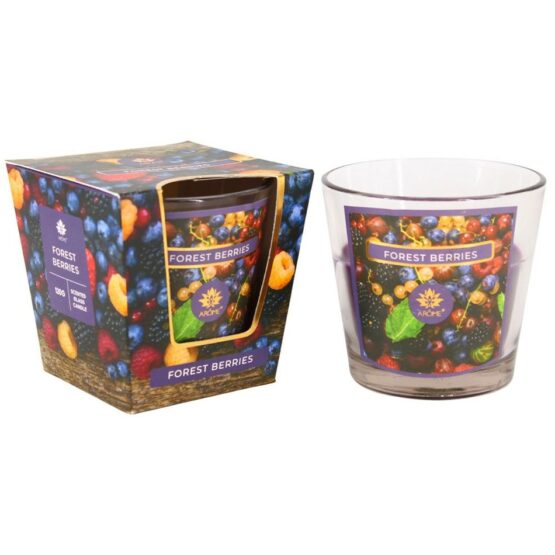 Arome Vonná sviečka v skle Forest Berries
