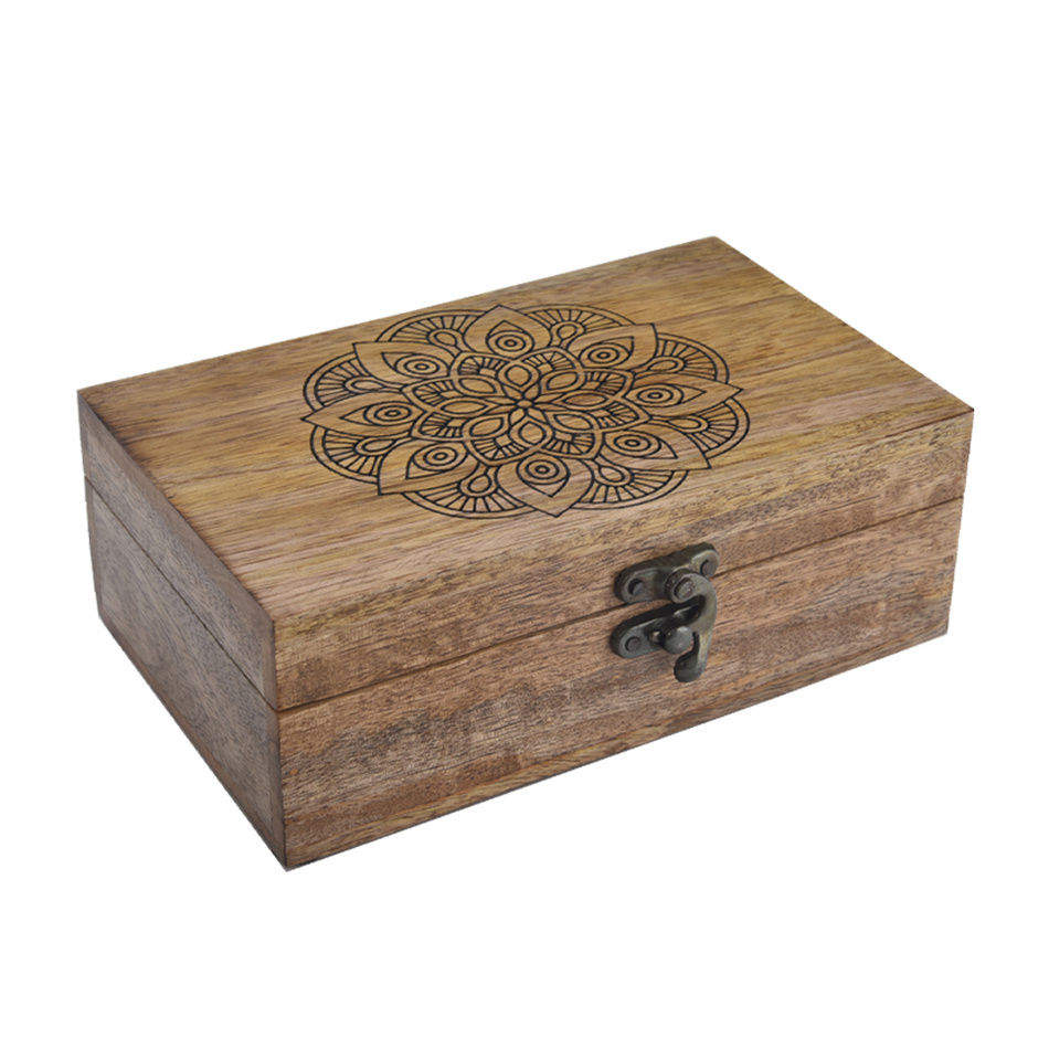 InDecor Box z mangového dreva Mandala