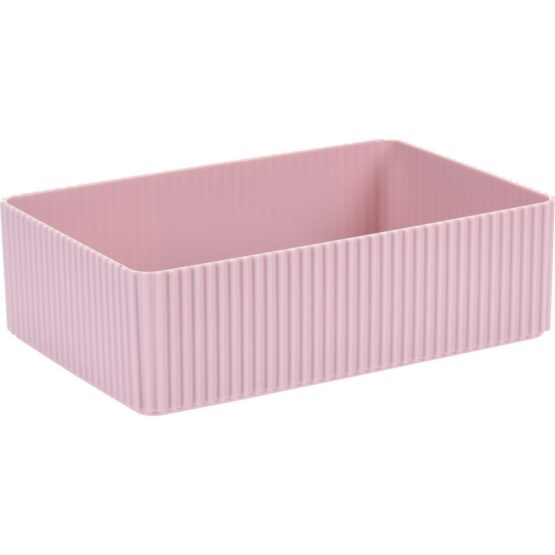 Kozmetický organizér Stripe ružová