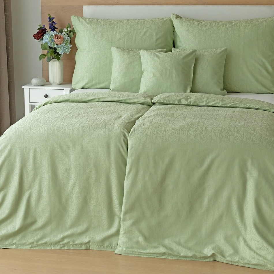 Matějovský Obliečky z bambusového damašku Sofie Light Green