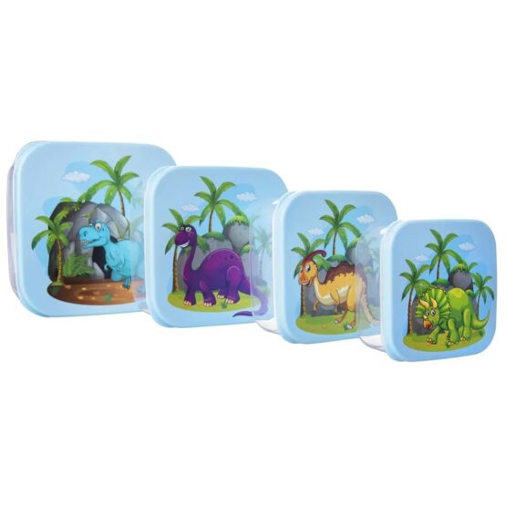 Orion 4-dielna sada desiatových boxov Dinosaurus