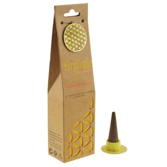 Sada vonných organických františkov Sandalwood