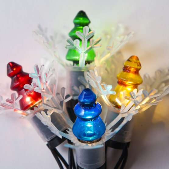 Svetelná reťaz Astra LED mini Stromček farebná
