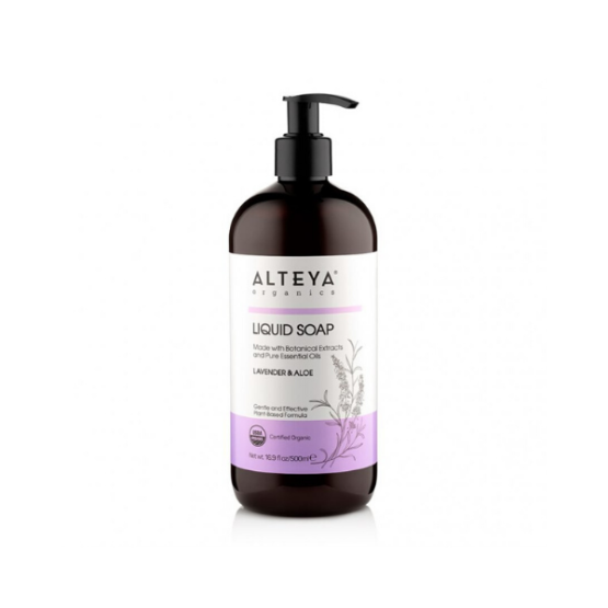 Tekuté mydlo Levanduľa a Aloe Alteya Organics 250 ml