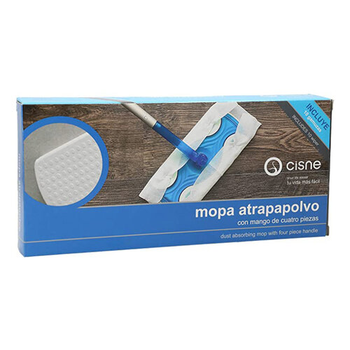 Mop absorbujúci prach